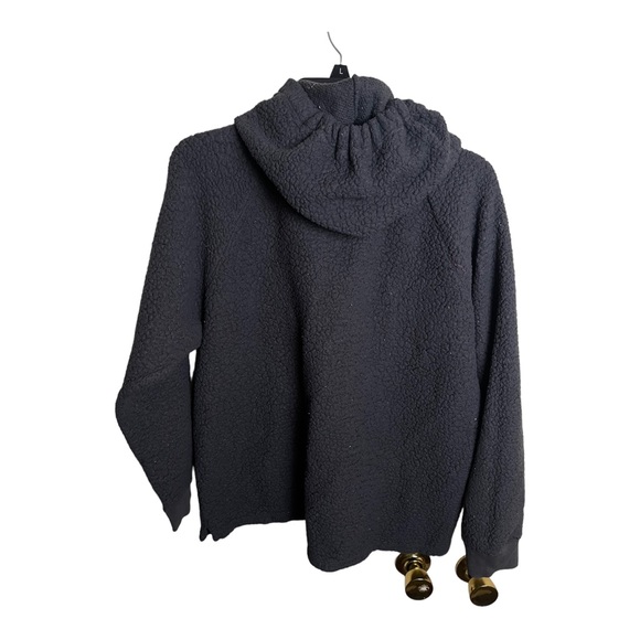 Victoria’s Secret Pink Sweatshirt Gray Hoodie Full Zip Fleece Size Medium - Picture 2 of 6